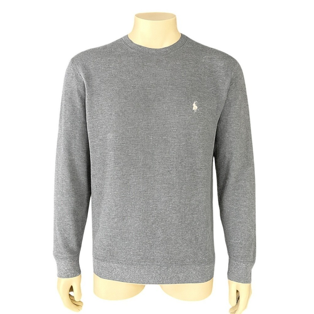 Polo Ralph Lauren Waffle Shirt Mens‎ L Thermal Classic Preppy Streetwear Luxury